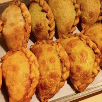 Golden Peruvian empanadas